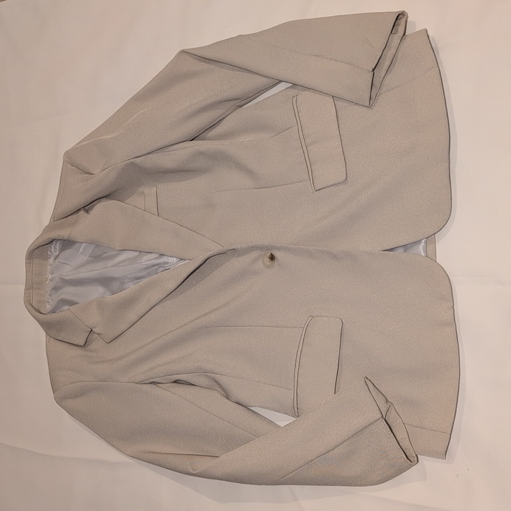 Shein Stylish Beige Blazer